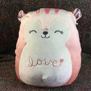 Squishmallow Lane The Squirrel Valentine's 11" Plush Doll